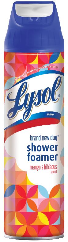 LYSOL® Shower Foamer - Brand New Day™ - Mango & Hibiscus (Discontinued Dec. 2021)